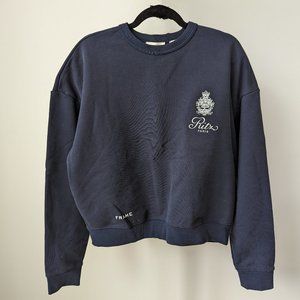 Frame x Ritz Paris Concierge Crewneck Sweatshirt